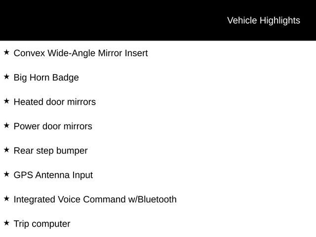 2022 RAM 1500 Big Horn/Lone Star 4WD