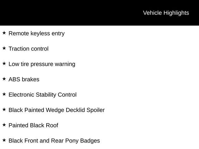 2026 Ford Mustang EcoBoost CC