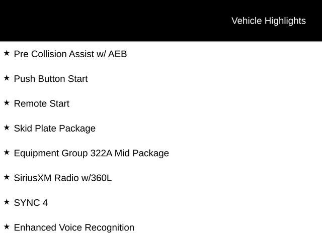 2023 Ford Bronco Black Diamond 4WD