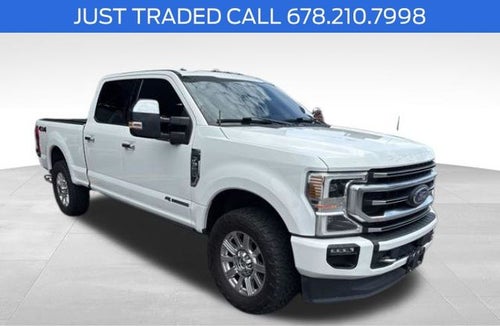 2022 Ford F-350SD Platinum 4WD
