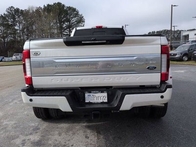 2017 Ford F-350SD Platinum 4WD FX4 DRW DP