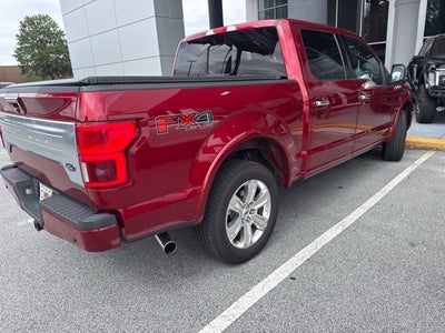 2018 Ford F-150 Platinum 4WD FX4