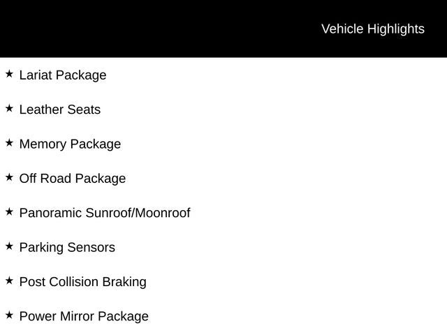 2023 Ford F-150 Lariat 4WD FX4