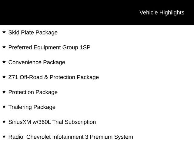 2025 Chevrolet Silverado 1500 RST 4WD Z71