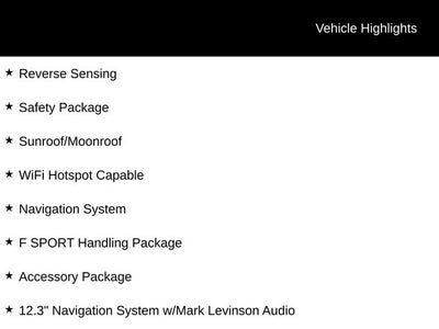 2022 Lexus RX 350 F Sport Handling AWD