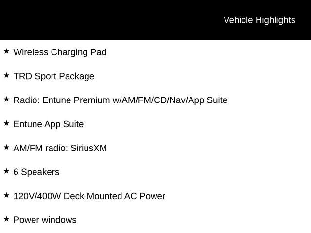 2019 Toyota Tacoma TRD Sport 4WD