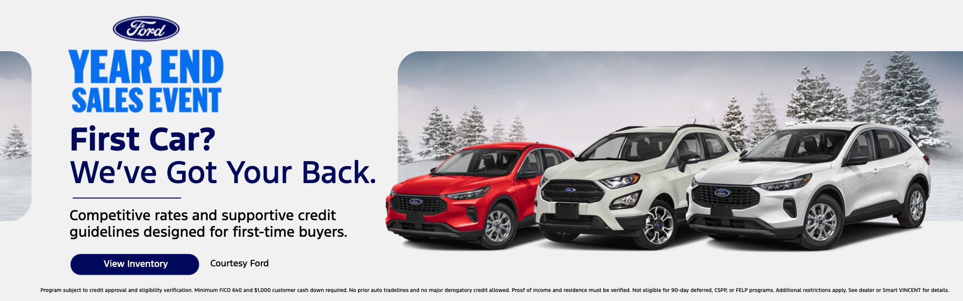 First time buyer Sales Event!