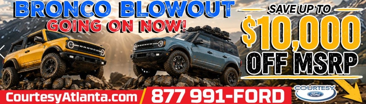 BRONCO BLOWOUT GOING ON NOW 