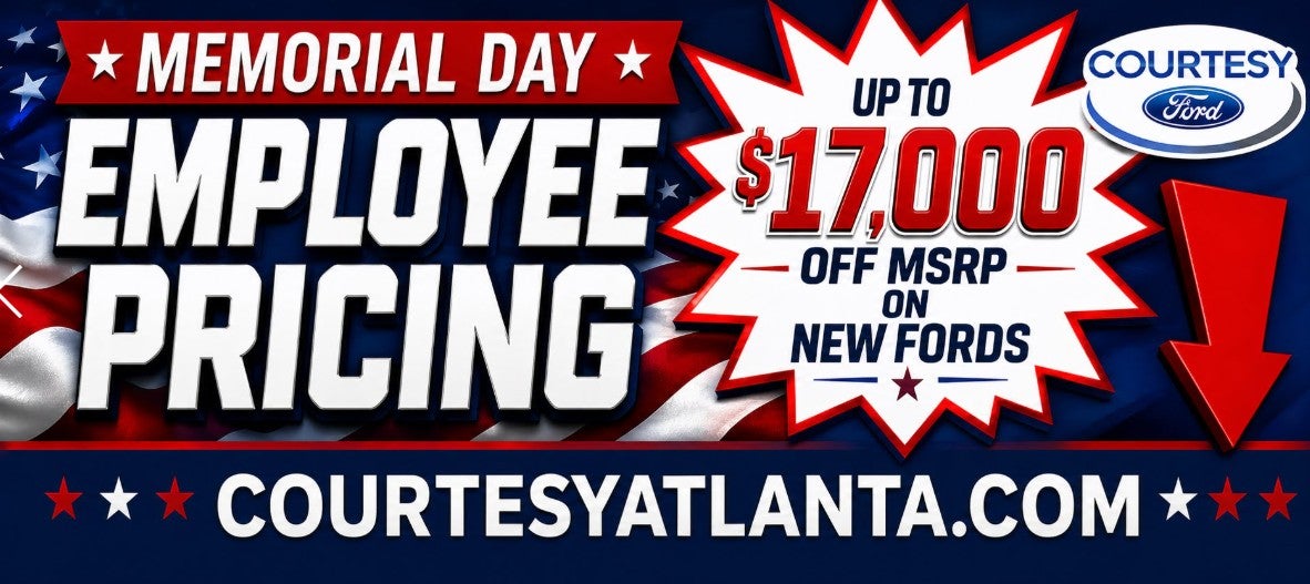 MEMORIAL DAY EMPLOYEE PRICING