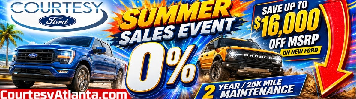 Summer Sales Event. 0% APR